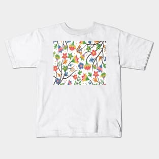 colourful flower Kids T-Shirt